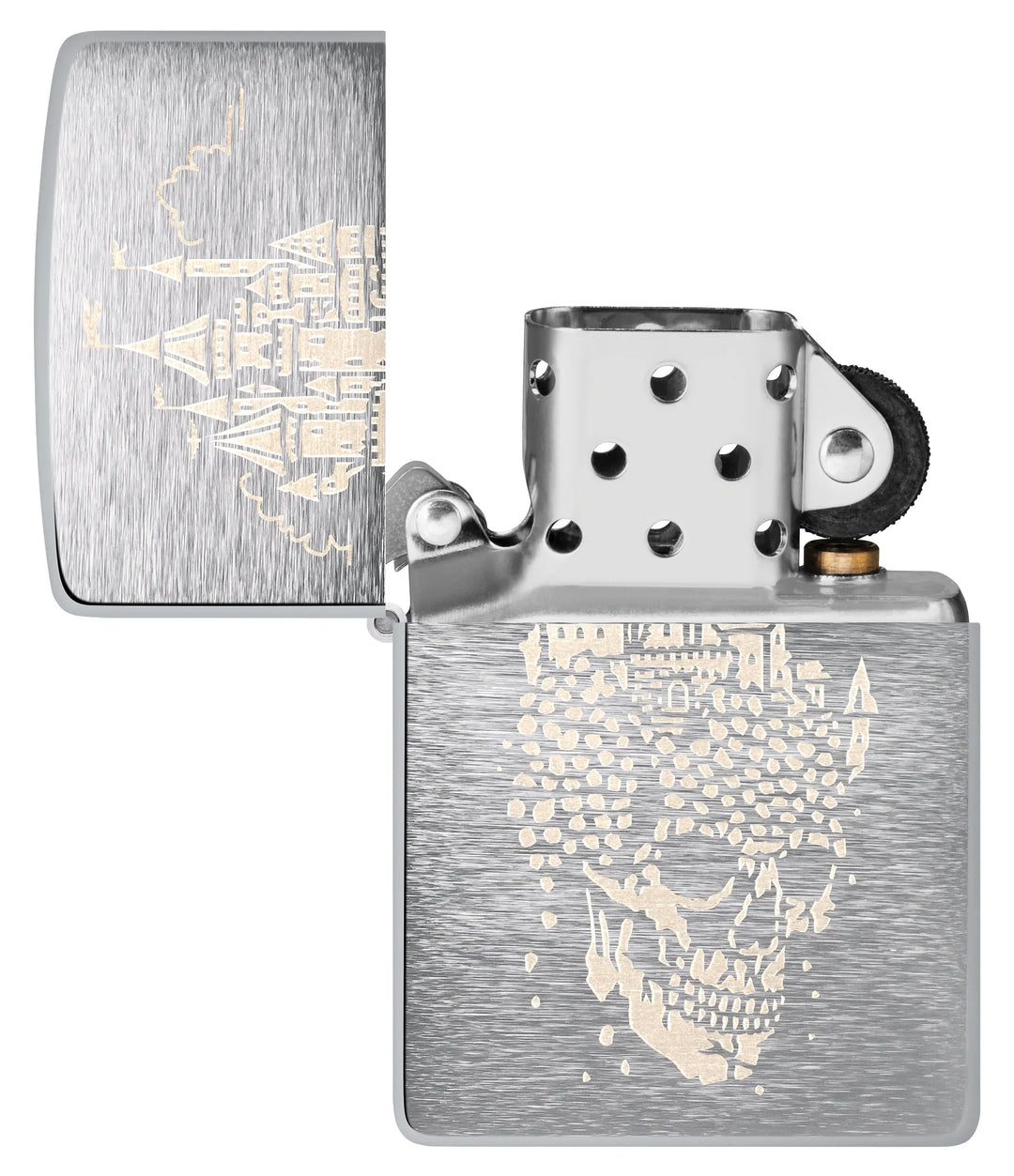 Zippo 200 Skull Castle Design - Image 5