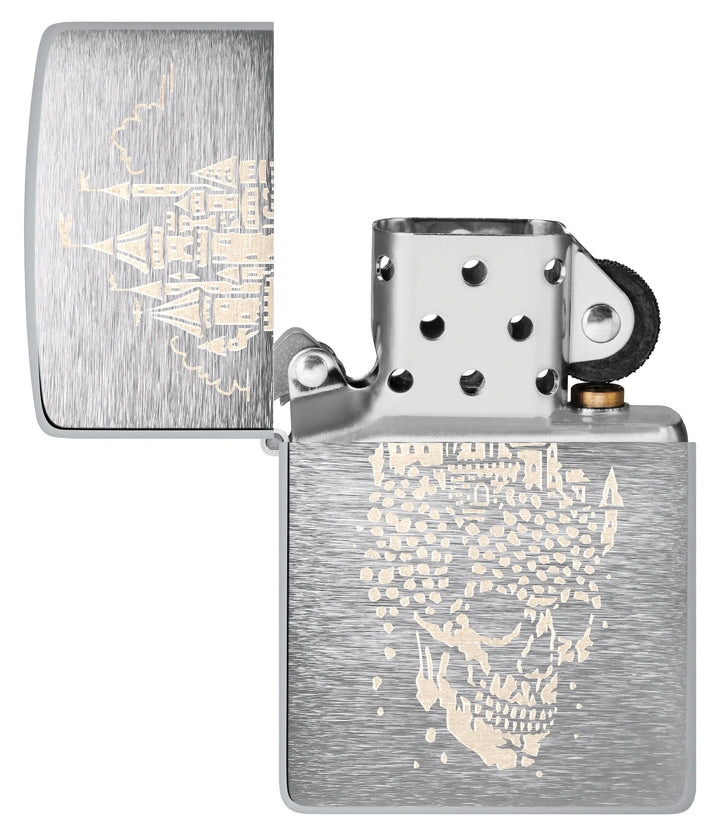Zippo 200 Skull Castle Design - Image 5