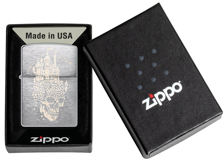 Zippo 200 Skull Castle Design - Image 2