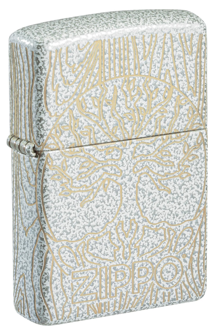 Zippo Tree of Life Woodgrain Design - Image 1