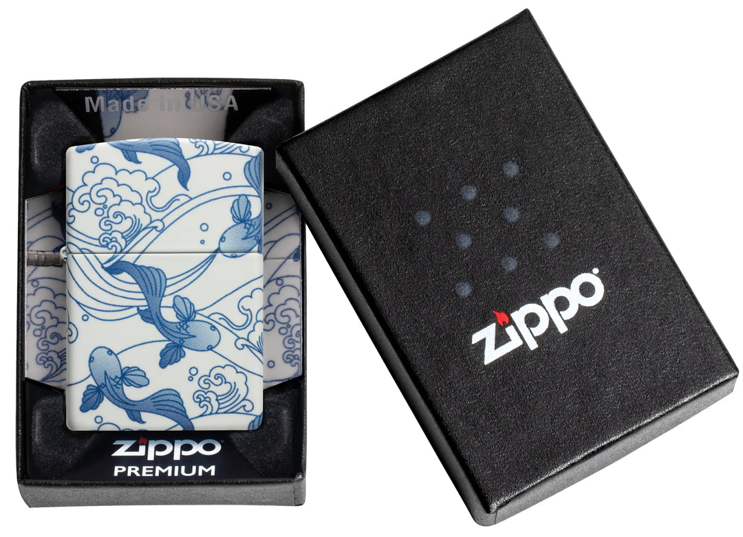 Zippo Porcelain Koi Design - Image 2