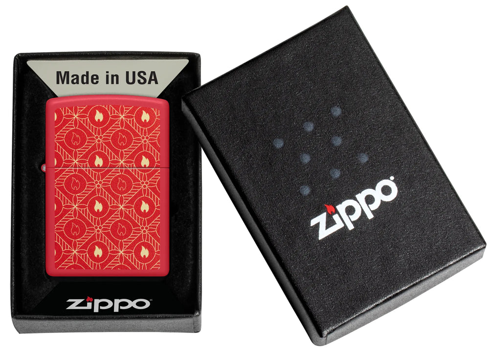 Zippo Festive Flame Design - Image 2