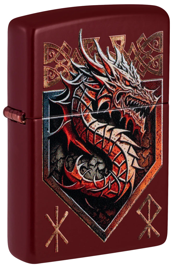 Zippo Dragon Shield Design - Image 1