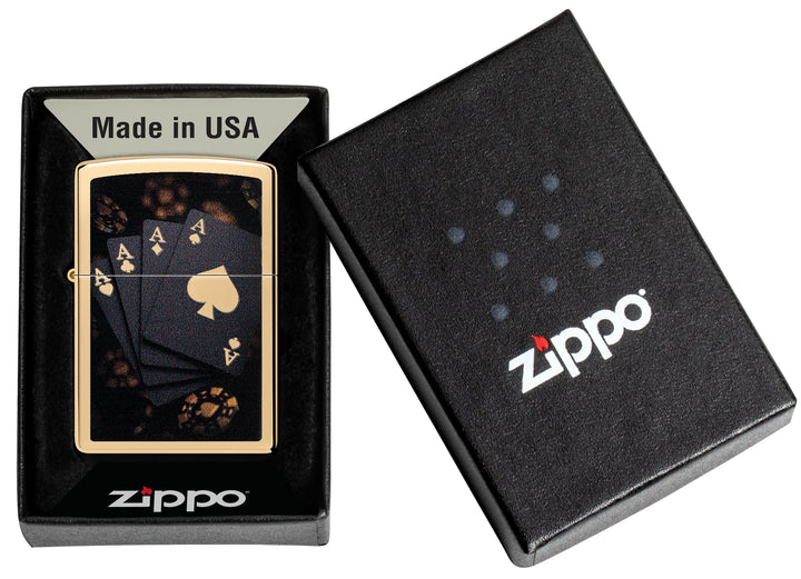 Zippo Lucky Aces Design - Image 2