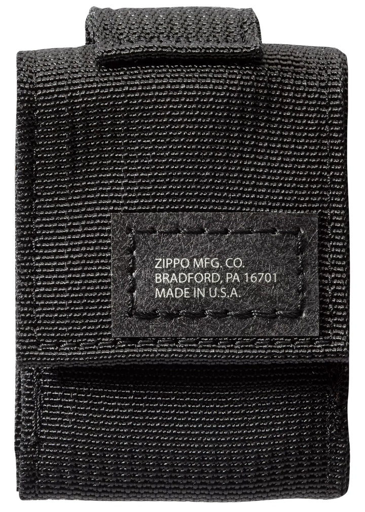 Zippo 236 Blk Crackle Ltr Tactical Pouch Black GS - Image 6