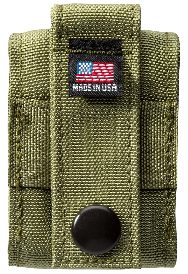Zippo 236 Blk Crackle Ltr Tactical Pouch OD Green GS - Image 5