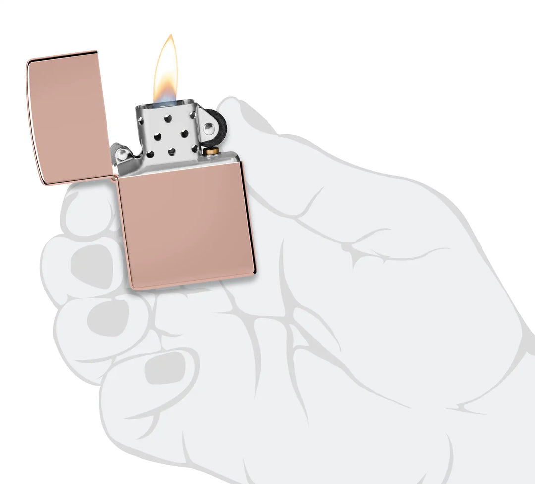 Zippo 49190 High Polish Rose Gold - Image 6
