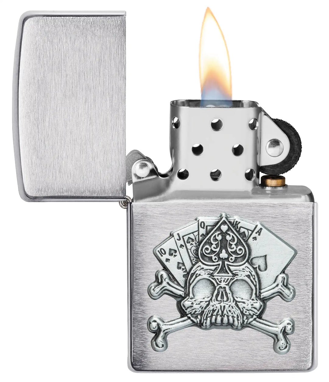 Zippo 200 Card Skull Emblem - Image 4