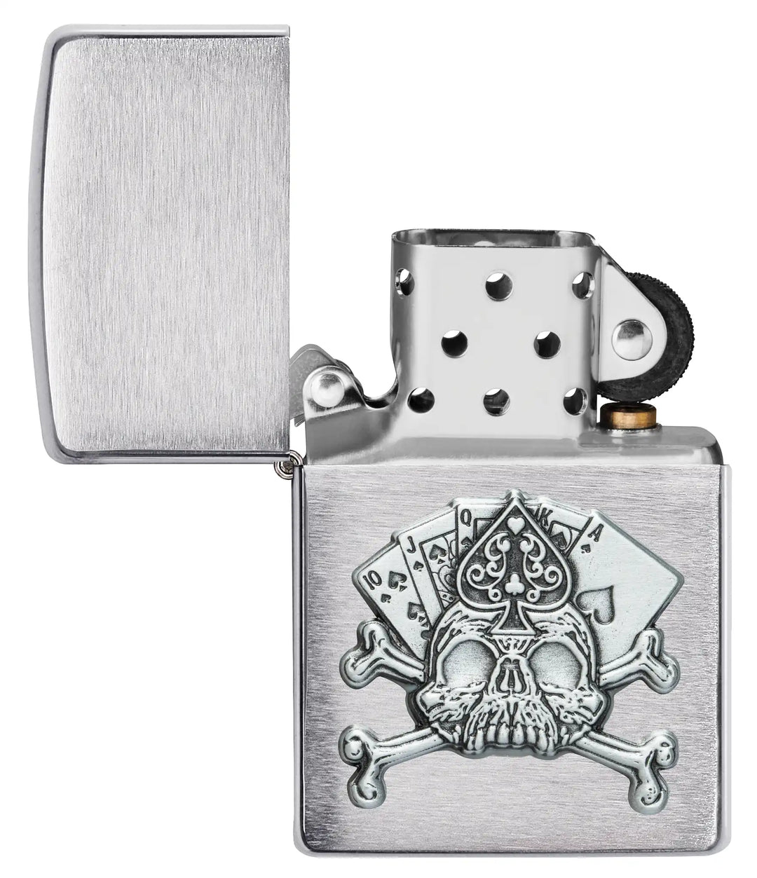 Zippo 200 Card Skull Emblem - Image 5