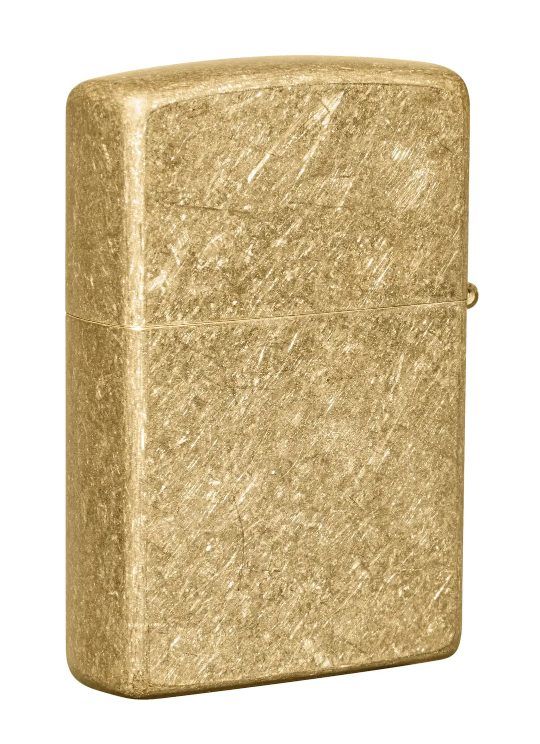 Zippo Tumbled Brass - Image 2