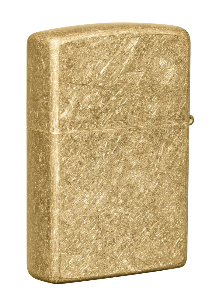 Zippo Tumbled Brass - Image 2