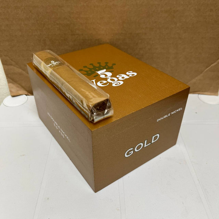 5 Vegas Gold Double Nickel Box-Pressed Toro