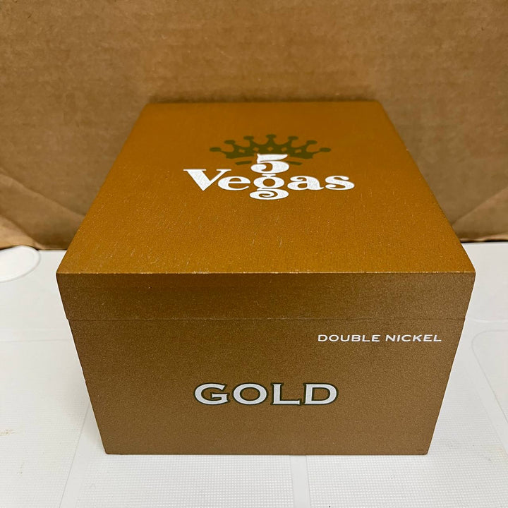 5 Vegas Gold Double Nickel Box-Pressed Toro