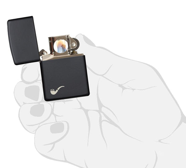 Zippo Pipe Black Matte