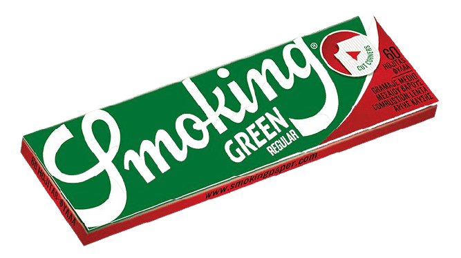 Smoking Brand Paper Single Wide Green 60ct