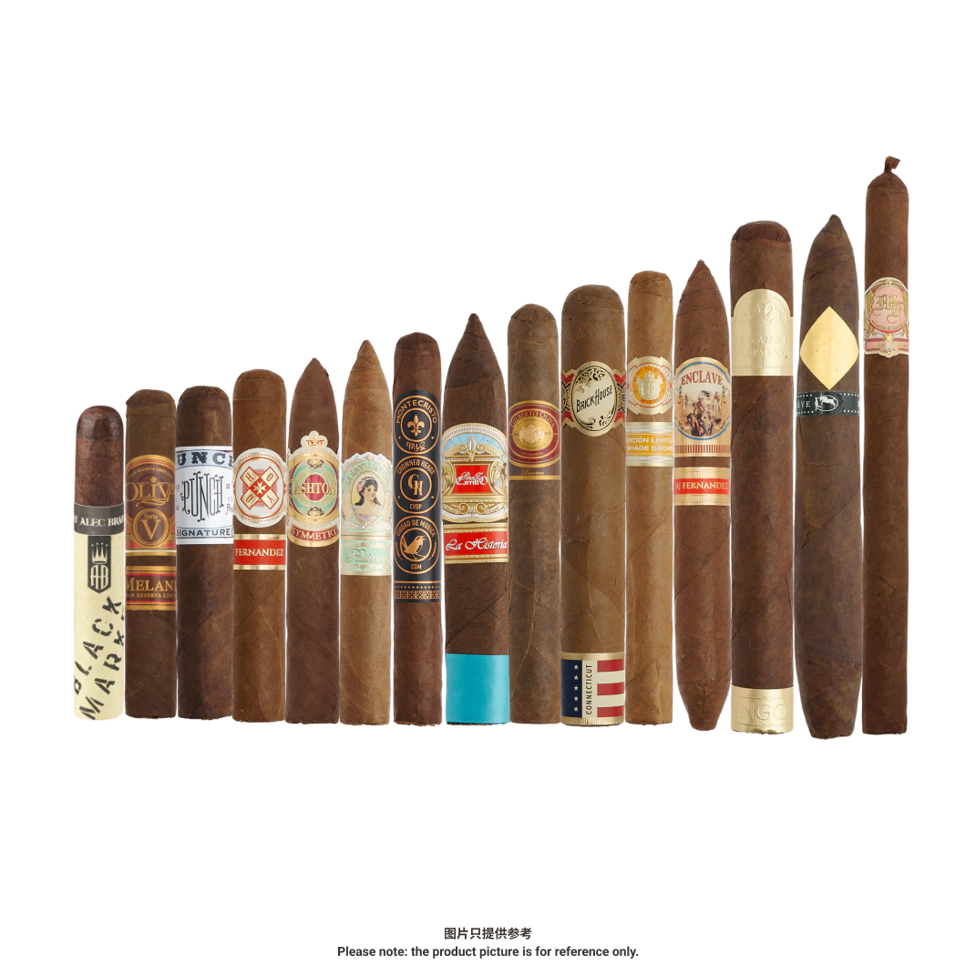 70Cigars Aficionado's Collection 15ct Sampler of All Sizes #3