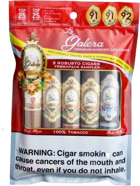 La Galera Freshpack Mixed Robusto Chaveta Sampler