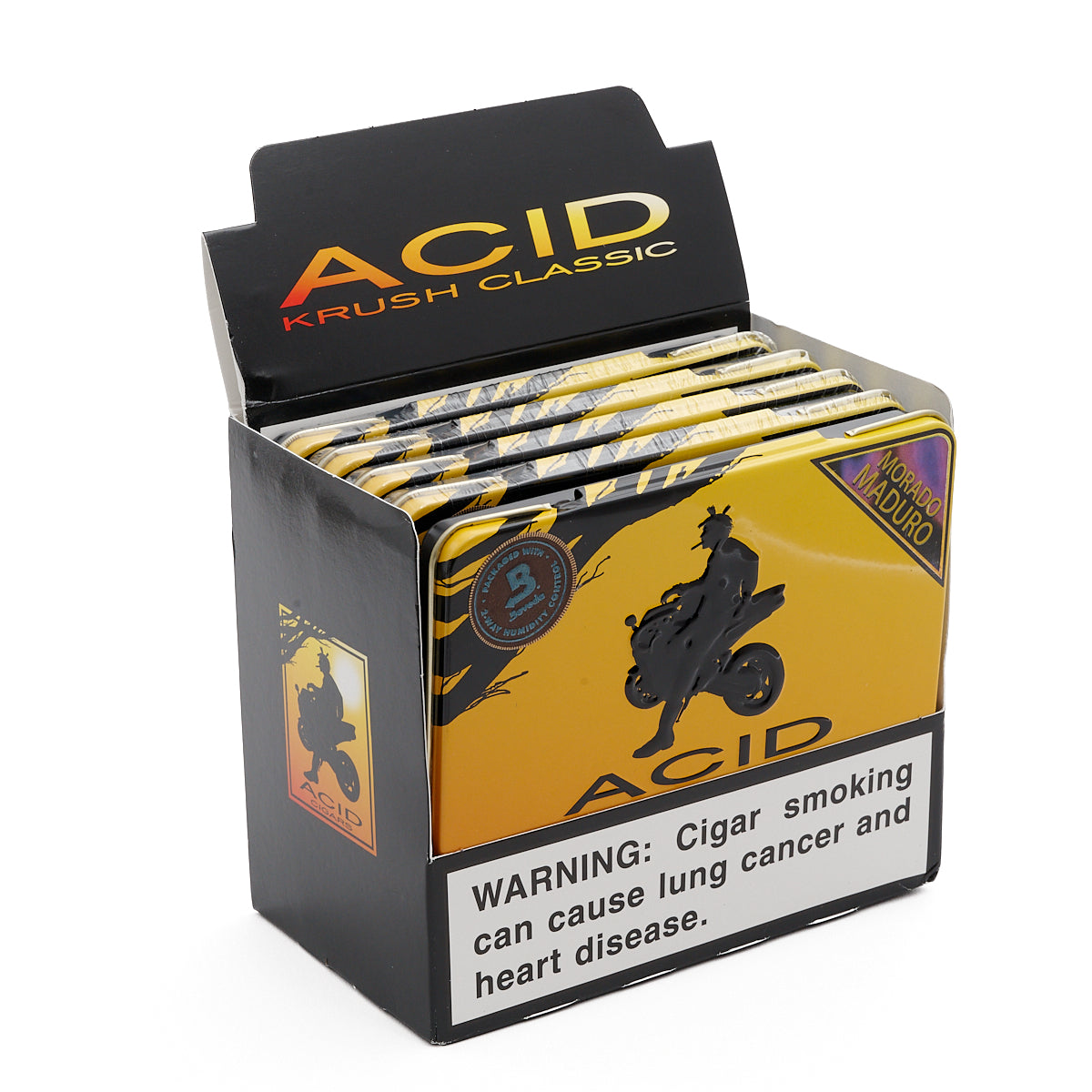 krush premium rolling tobacco Acid Red Cameroon ACID Cigars Krush Morado Maduro