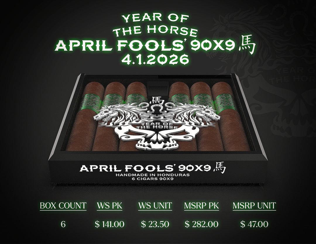 Asylum 90x9 Year of the Horse April Fools 2026