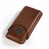 Arturo Fuente Opus X Society Teju Leather Case Brown