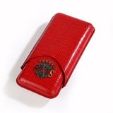Arturo Fuente Opus X Society Teju Leather Case Red