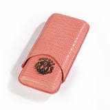 Arturo Fuente Opus X Society Teju Leather Case Salmon