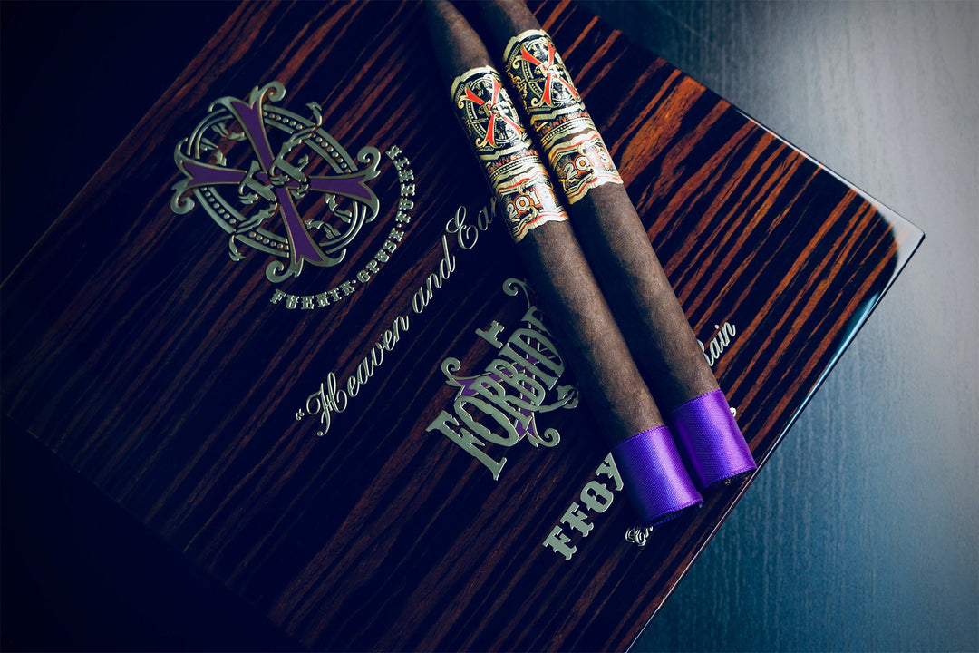 Arturo Fuente OpusX Heaven and Earth Purple Rain Torpedo