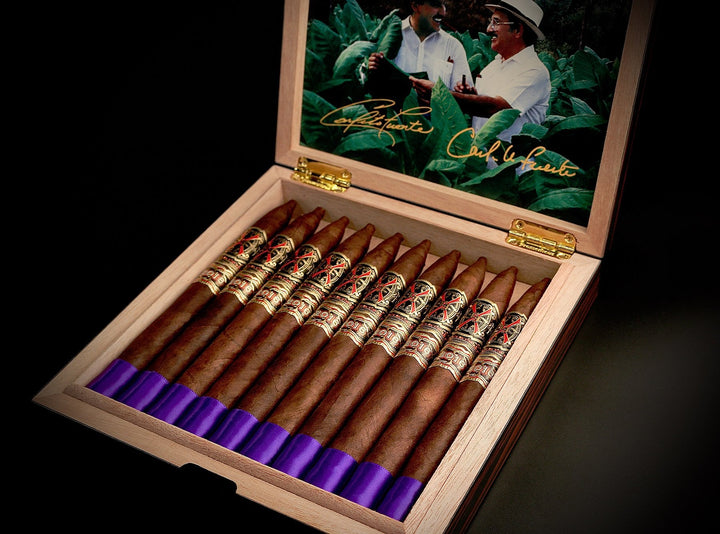 Arturo Fuente OpusX Heaven and Earth Purple Rain Torpedo