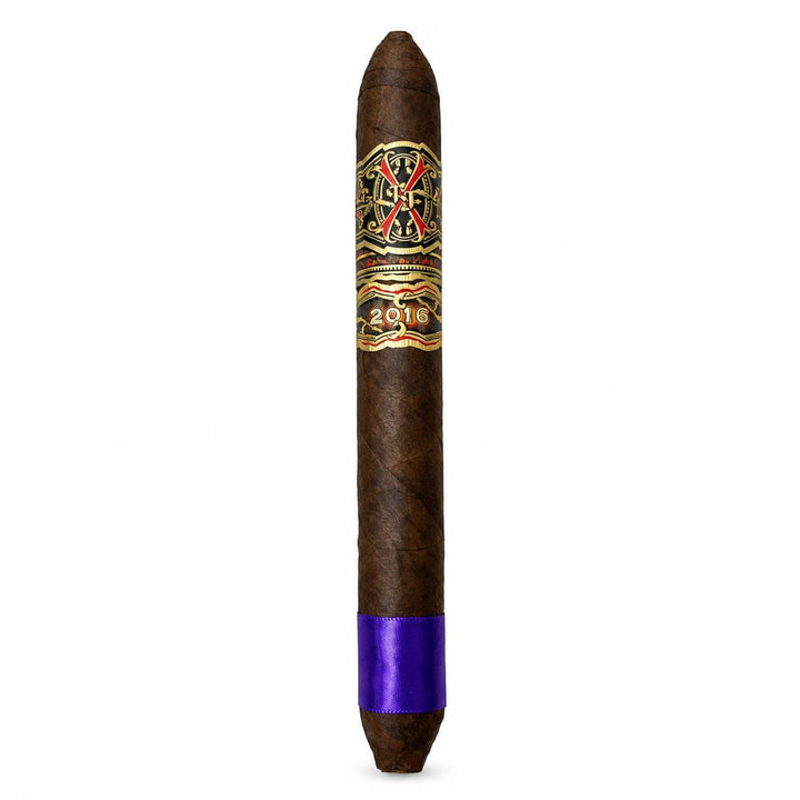 Arturo Fuente OpusX Heaven and Earth Purple Rain Diadema 54 AI product photo
