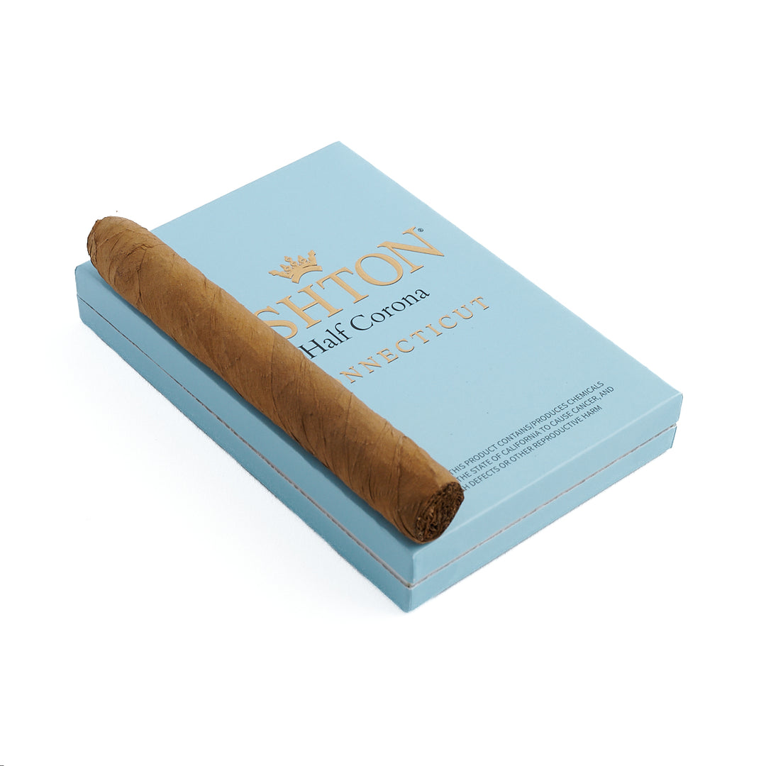 Ashton Small Cigars Connecticut Half Corona