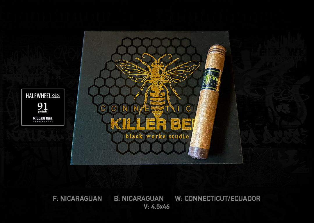 Black Works Studio Killer Bee Connecticut Petit Corona