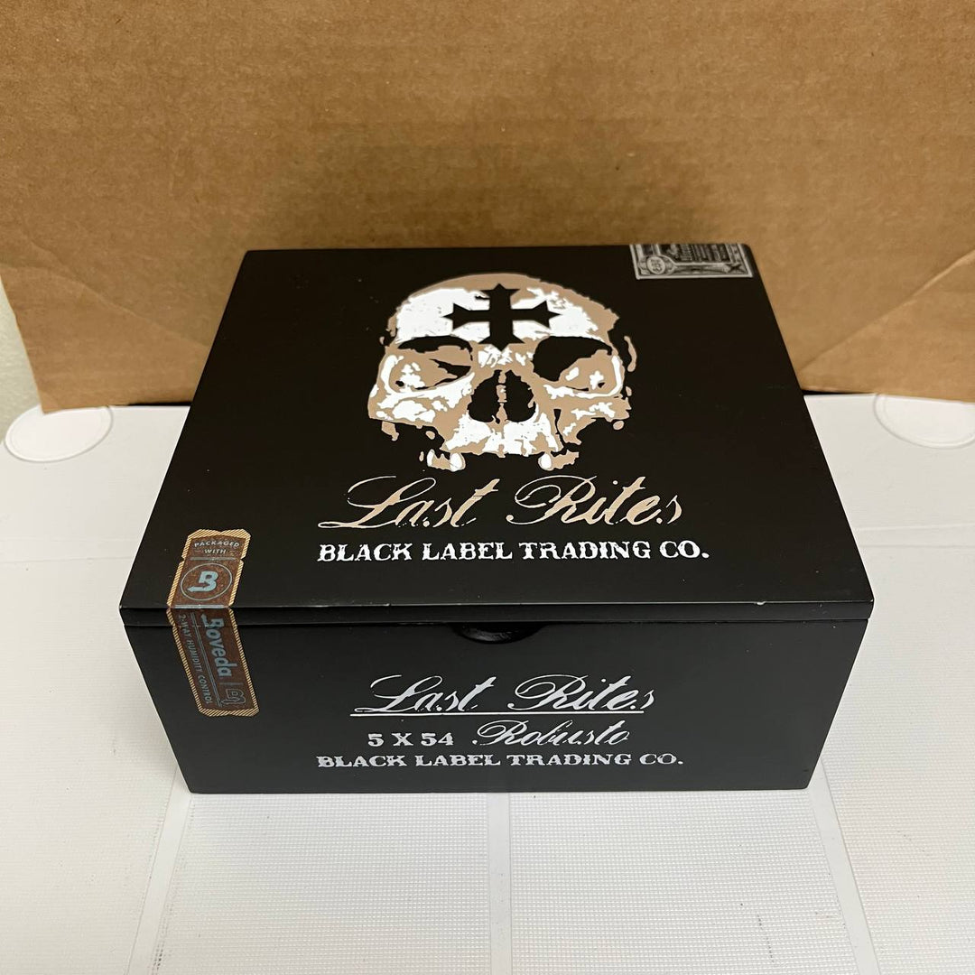 Robust Record Label Black Label Trading Last Rites Robusto – 70Cigars