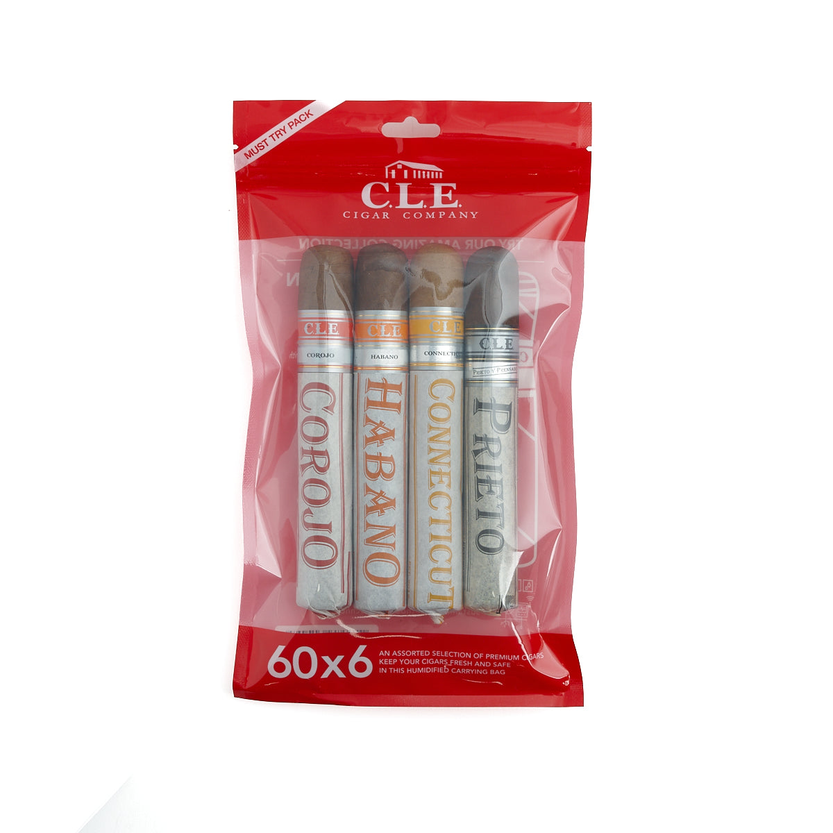 CLE Fresh Pack 6X60 Sampler – 70Cigars