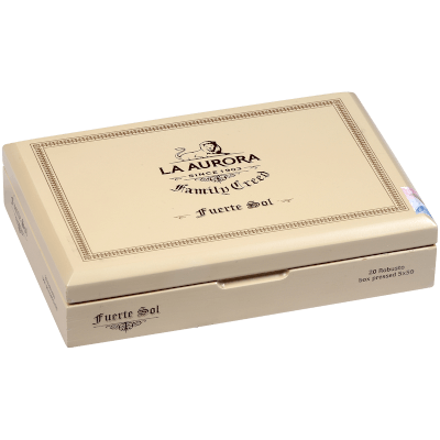 La Aurora Family Creed Fuerte Sol Robusto Box Pressed