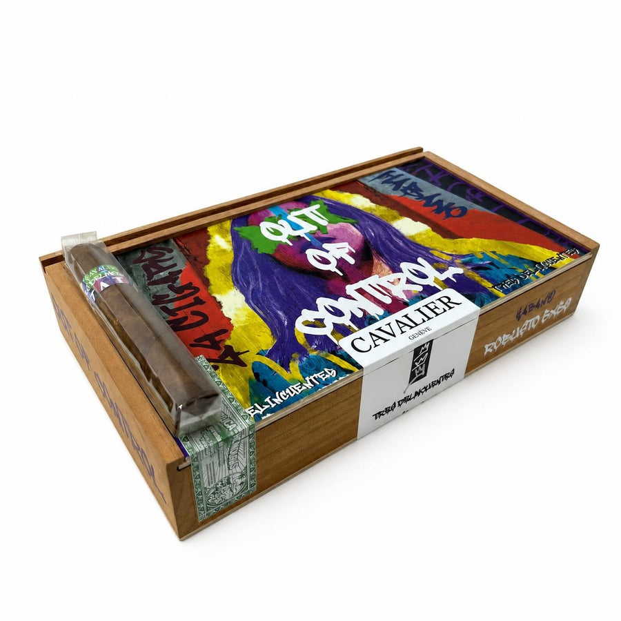 Cavalier Geneve Tres Delincuentes Habano Robusto AI product photo