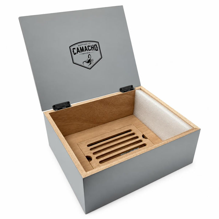 Cigar Humidors Camacho Gray 30ct AI product photo