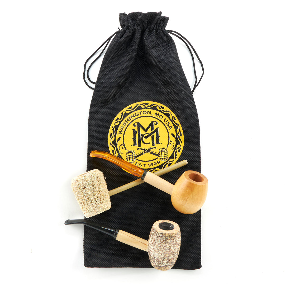 Missouri Meerschaum Deluxe Trio Gift Set