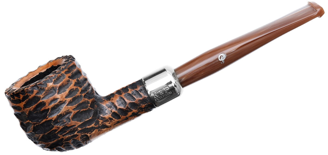 Peterson Pipes: Derry Rusticated (608) Fishtail