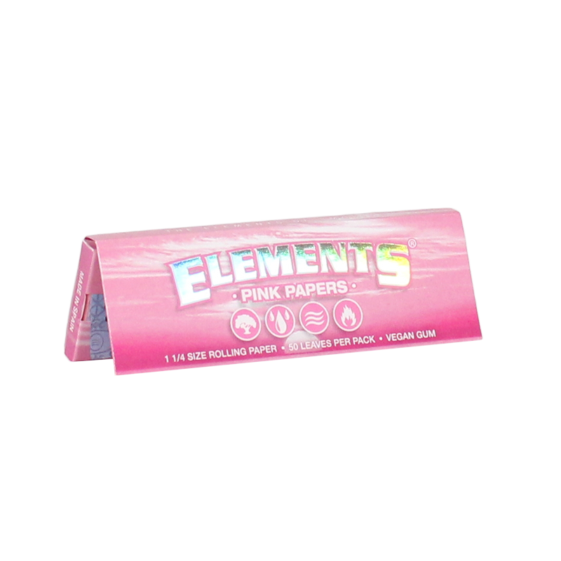 Elements 1 1/4 Pink Papers 25bx - Image 1