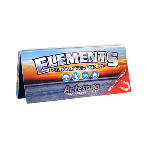 Elements King Size Slim Artesano Papers 15bx - Image 1