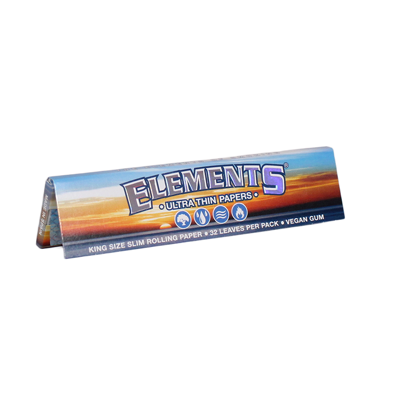 Elements King Size Slim Classic Papers 50bx - Image 1