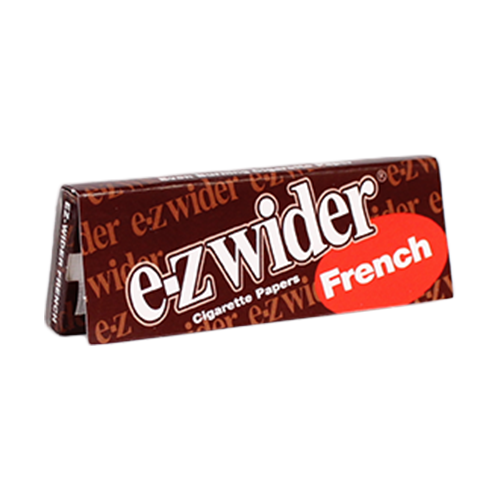 EZ Wider Single Wide French Rolling Papers 24bx - Image 1