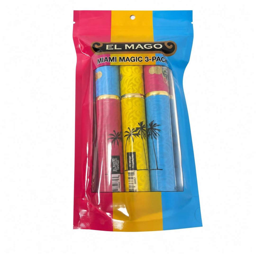 El Mago Miami Magic Toro Tubo 3-Cigar Sampler AI product photo