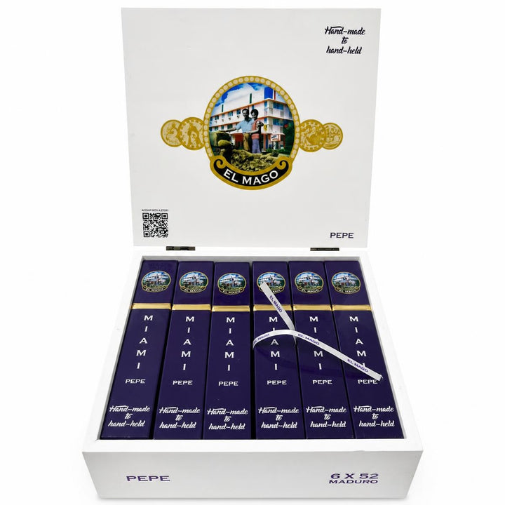 El Mago Pepe Box-Pressed Toro Square Tubo AI product photo