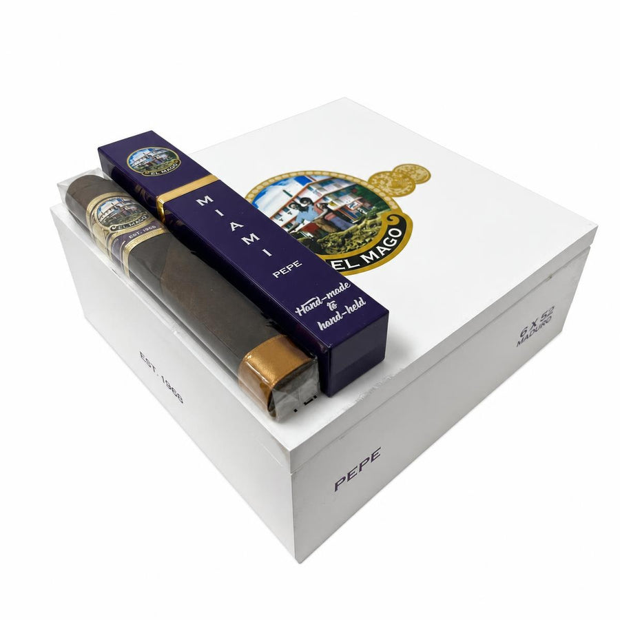 El Mago Pepe Box-Pressed Toro Square Tubo AI product photo