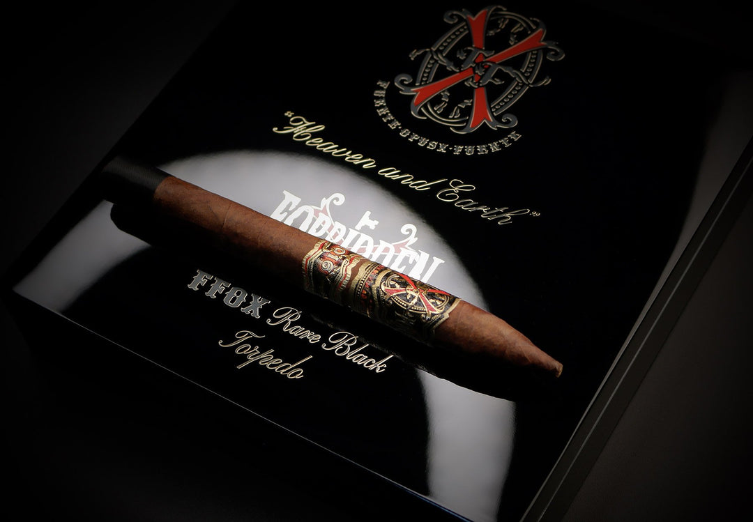Arturo Fuente OpusX Heaven and Earth FFOX Rare Black Torpedo