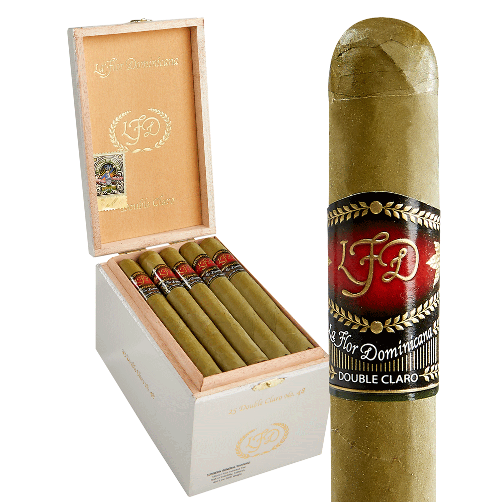 La Flor Dominicana Double Claro No.48