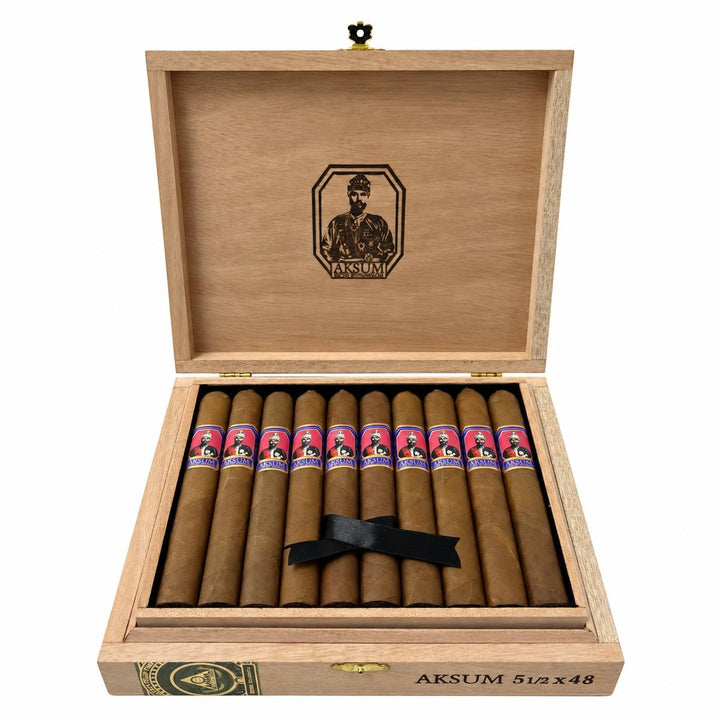 Foundation Aksum Claro Corona Gorda AI product photo