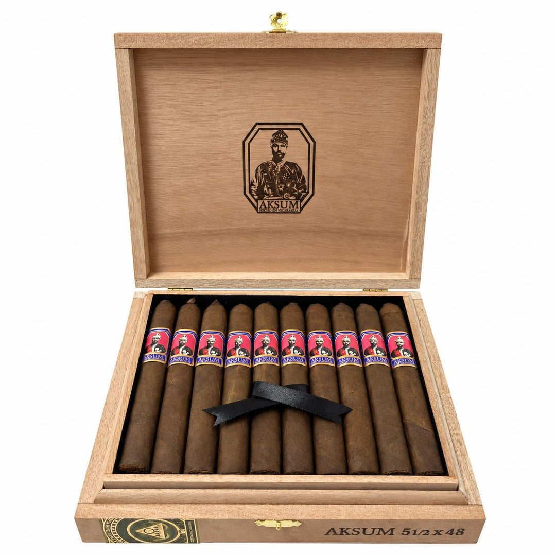 Foundation Aksum Maduro Corona Gorda AI product photo