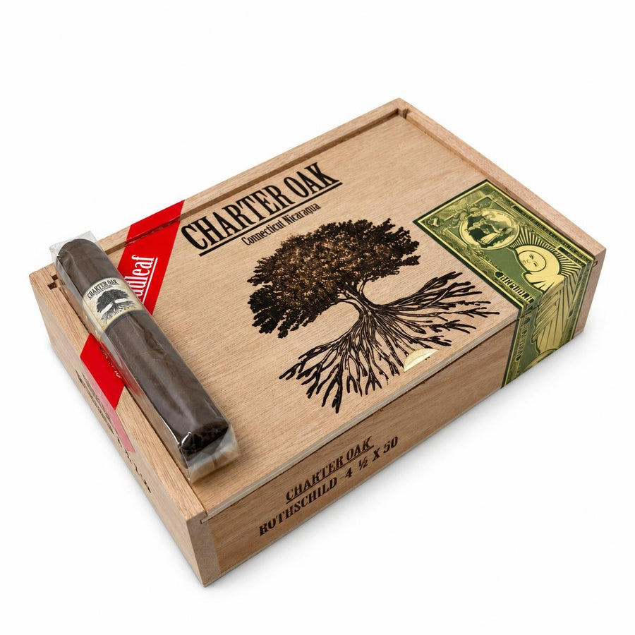 Foundation Charter Oak Connecticut Broadleaf Maduro Rothschild AI product photo